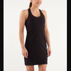 Lululemon It's A Cinch Black Tank Dress Aprox. Sz. S